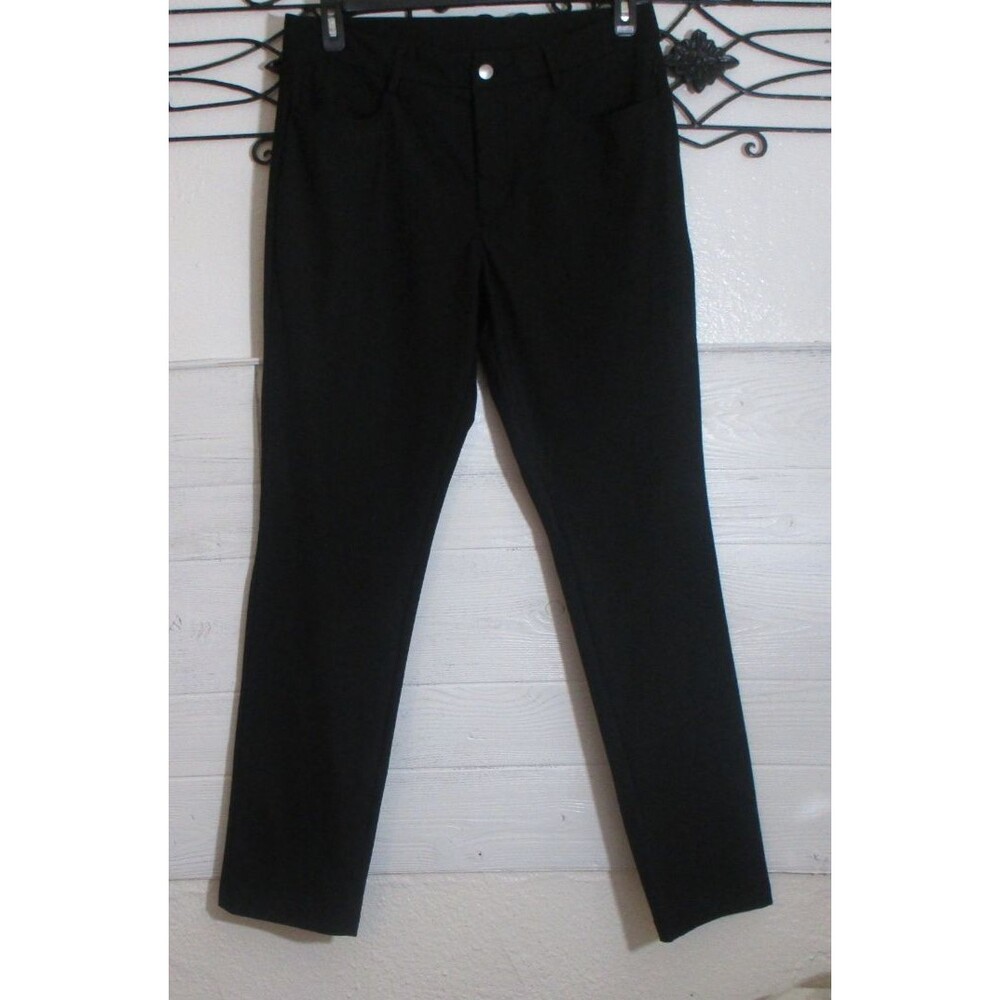 Old Navy Active 4 Way Stretch Pants Men's Size 33X32 Black Polyester